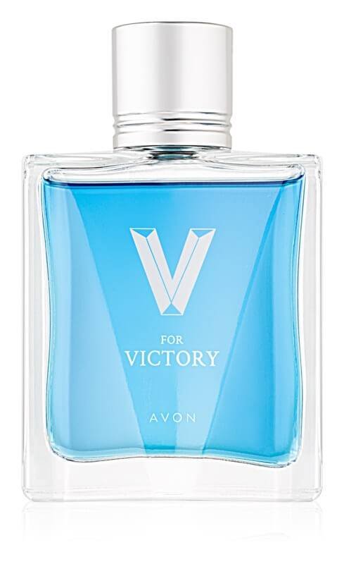 Avon V for Victory bleu 75 ml 3