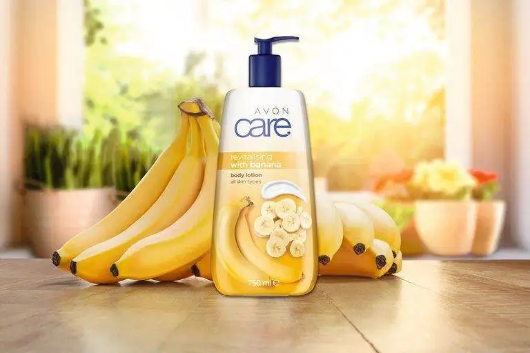 Lotion revitalisante à la banane pour le corps