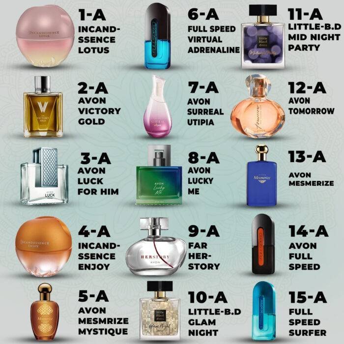 Composez vous-même votre pack de 3 parfums a 349 dhs 2