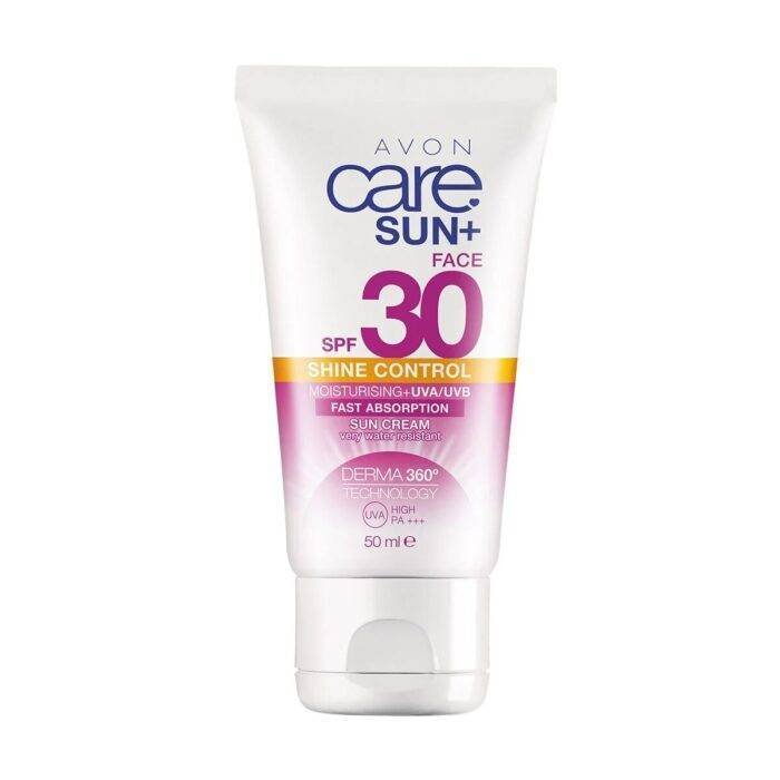 Avon Care Sun+ Shine Control Moisturizing Face Sun Cream SPF30