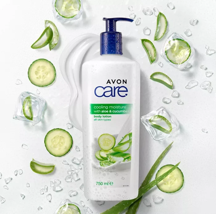 Avon Care Cooling Moisture with Aloe & Cucumber Body Lotion 2