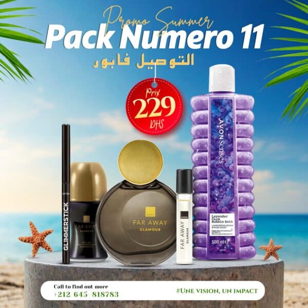 Pack Promo Faraway Glamour 5 pièces