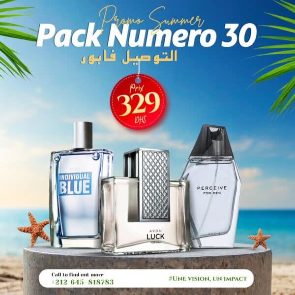 Pack Promo 3 Parfum Homme