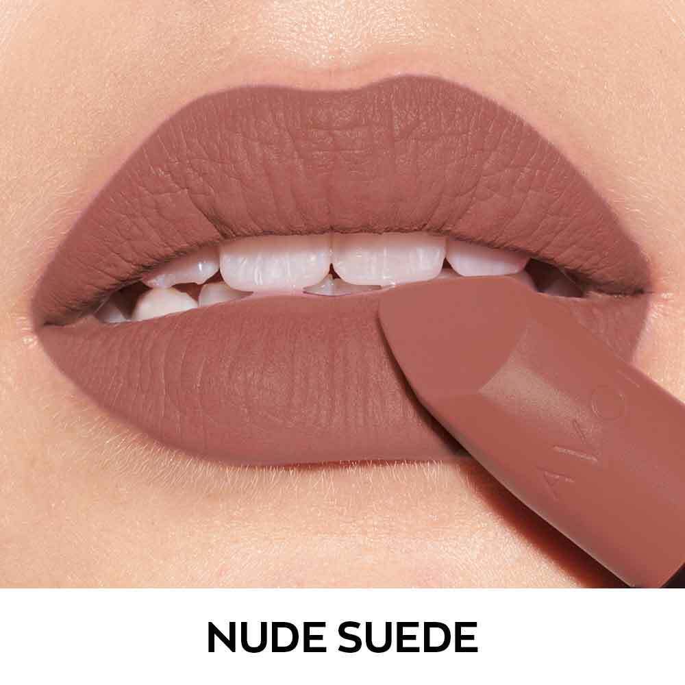 s-l1200 (10) Avon ULTRA MATTE Lipstick Nude Suede – Image 2