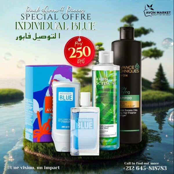 Pack Individual Blue 4 pièces