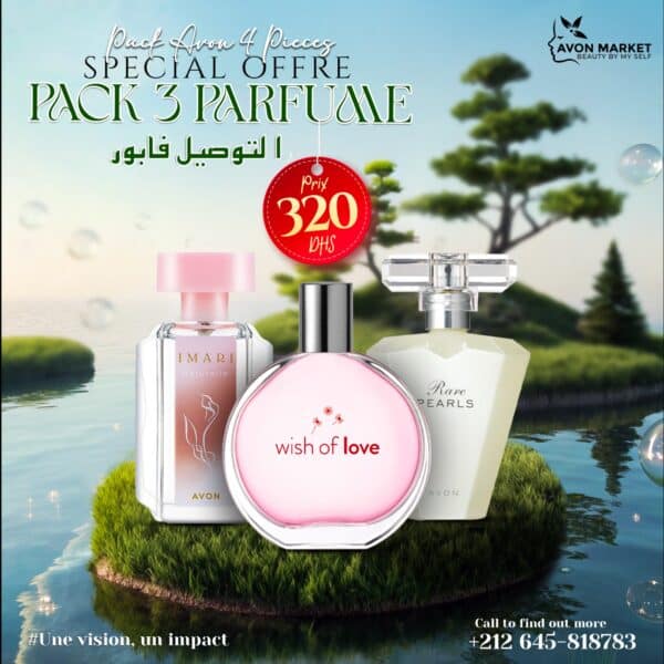 Pack 3 Parfums pour Elle