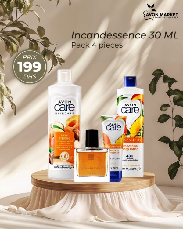 Pack Incandessence 30ml  4 pièces