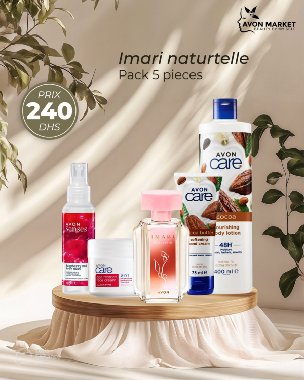 Pack Imari Naturelle 5 pièces