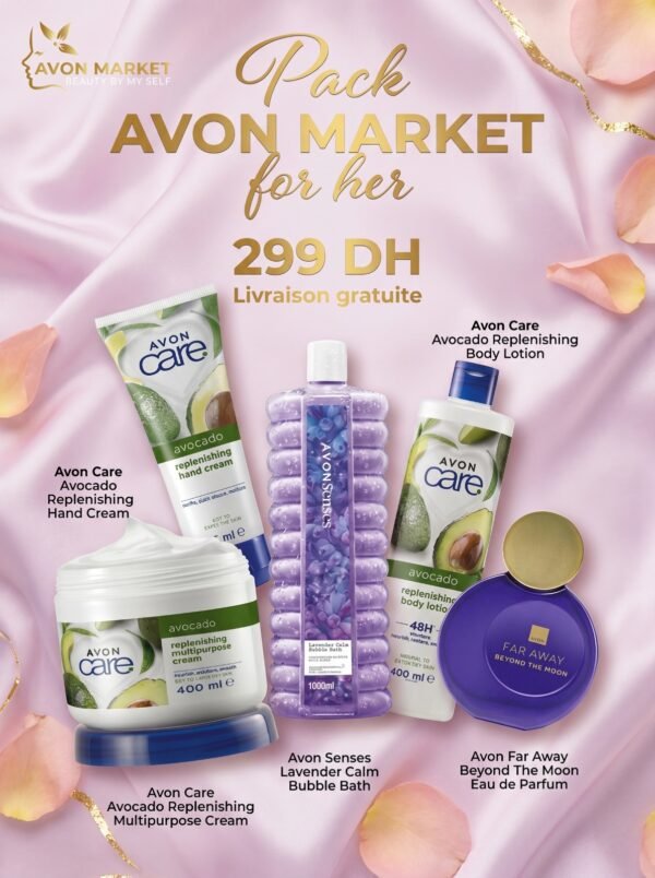 Pack Avon FAR AWAY beyond the moon  (Promo 73)