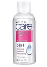 Avon Care 3 in 1 Purifying Toner for All Skin Types with Rose Water - Refreshing, Cleansing, Moisturizing - 150ml