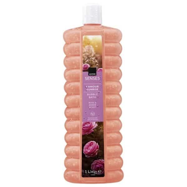 AVON SENSES L'AMOUR SUNRISE BUBBLE BATH 1000ML