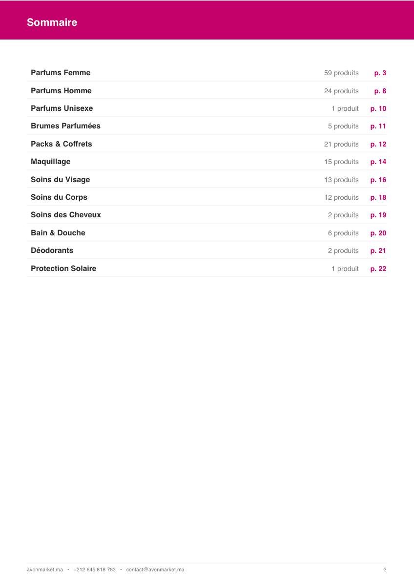 Catalogue AVON MARKET — page 2