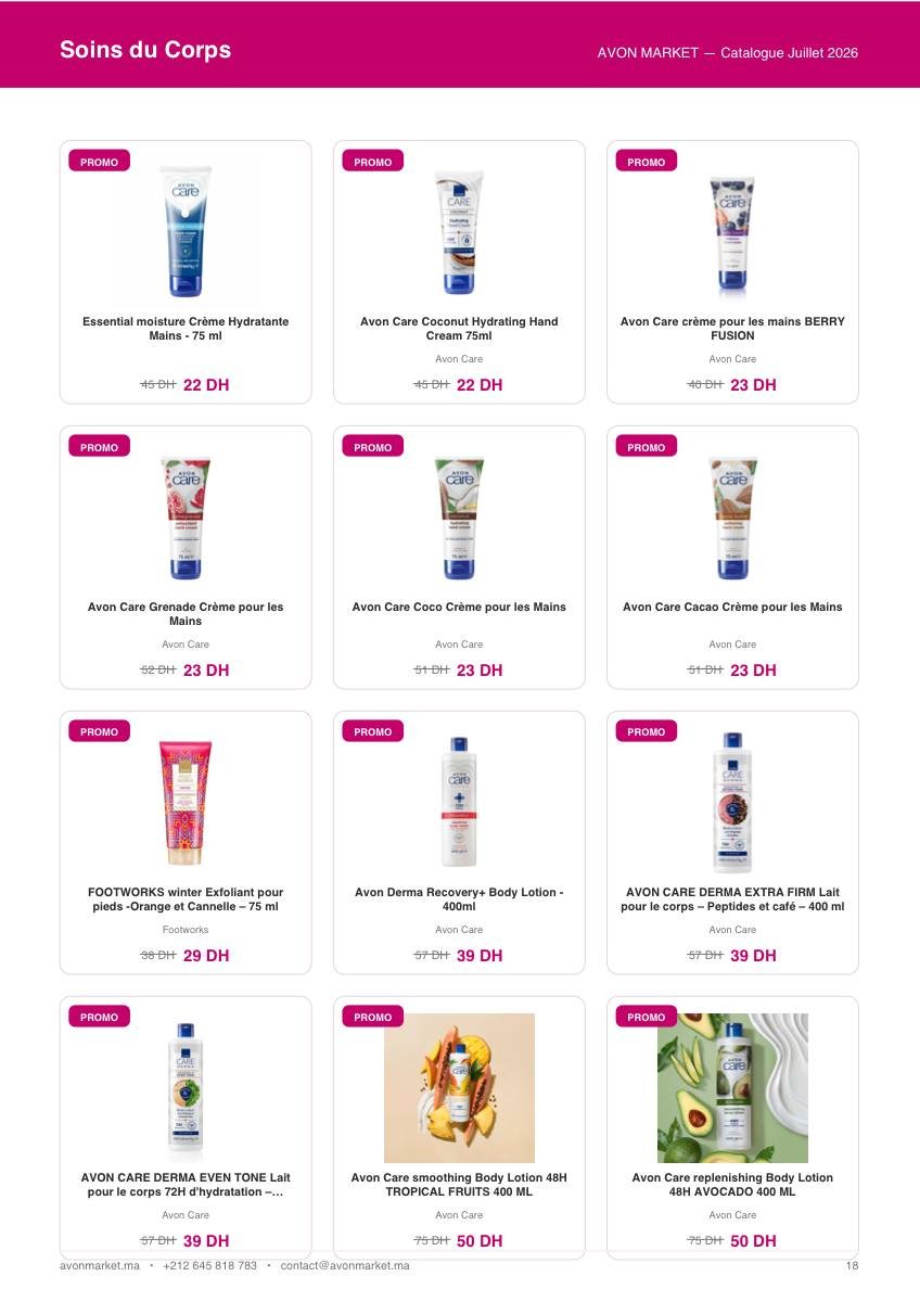 Catalogue AVON MARKET — page 18