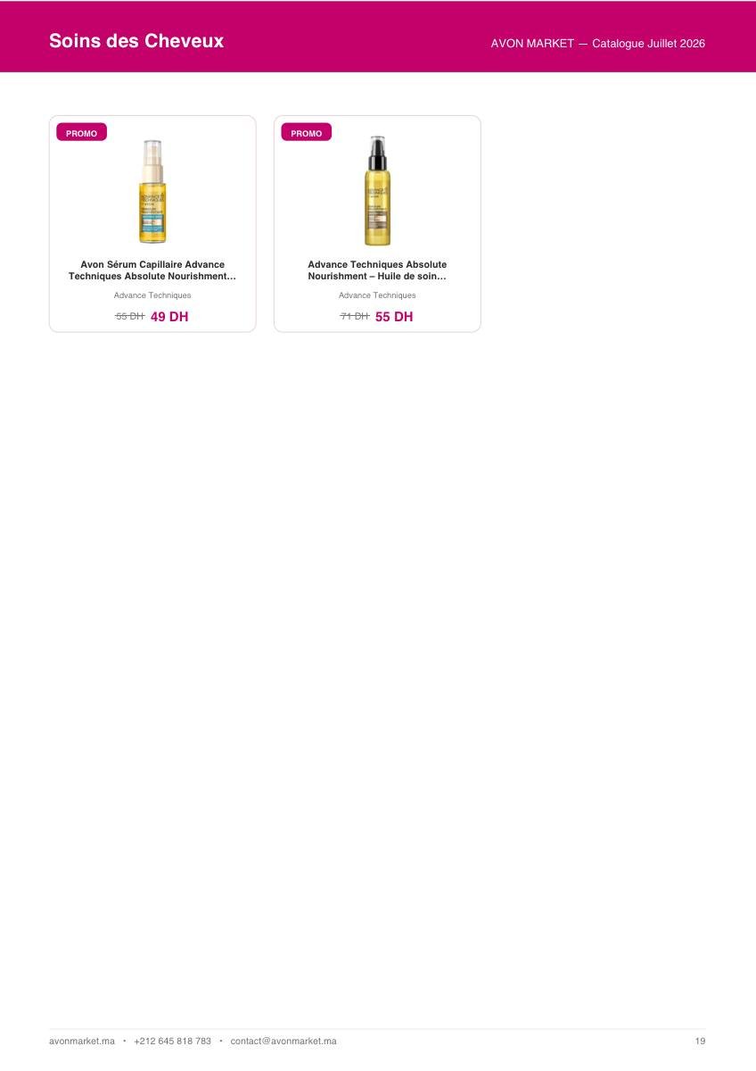 Catalogue AVON MARKET — page 19