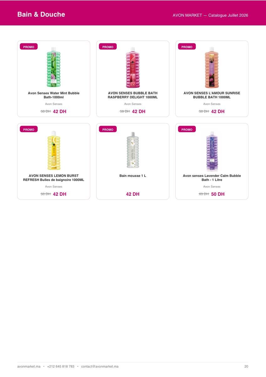 Catalogue AVON MARKET — page 20