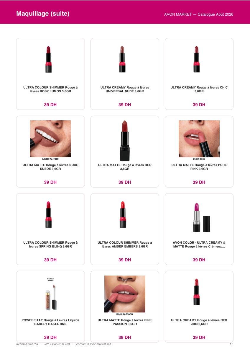 Catalogue AVON MARKET — page 13