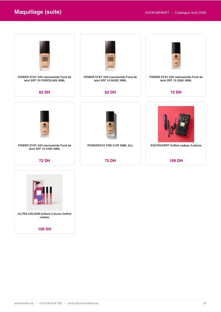 Catalogue AVON MARKET — page 16
