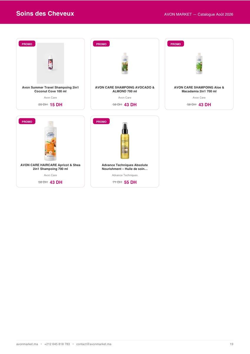 Catalogue AVON MARKET — page 19