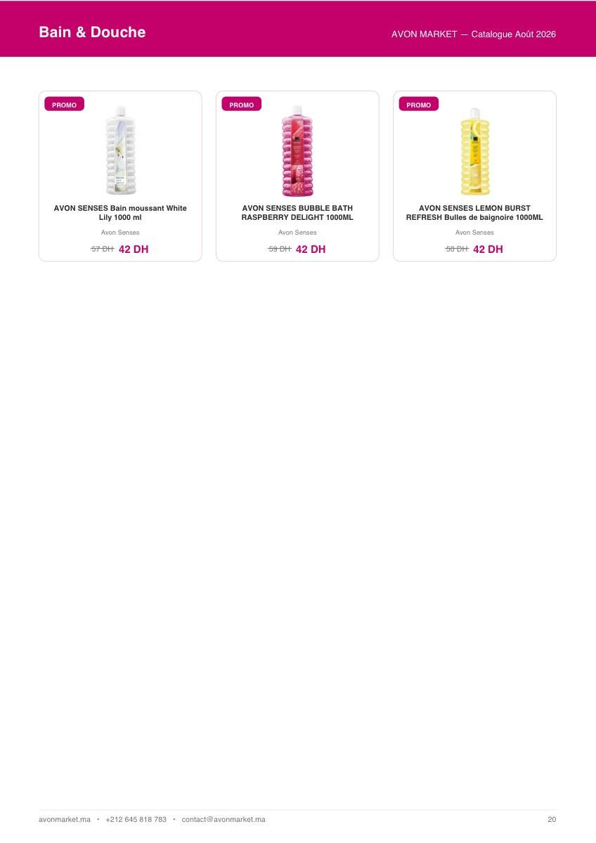 Catalogue AVON MARKET — page 20