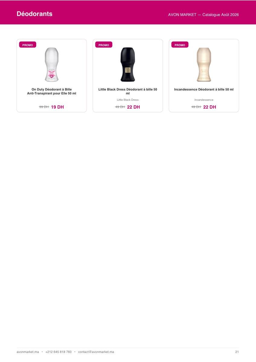 Catalogue AVON MARKET — page 21