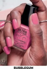 ULTRA COLOUR - Vernis à ongle Express 60 secondes BUBBLE GUM 10ML – Image 2
