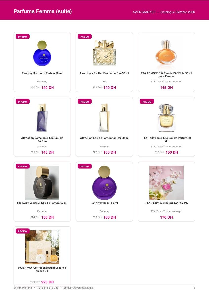 Catalogue 5 Catalogue AVON MARKET — page 5