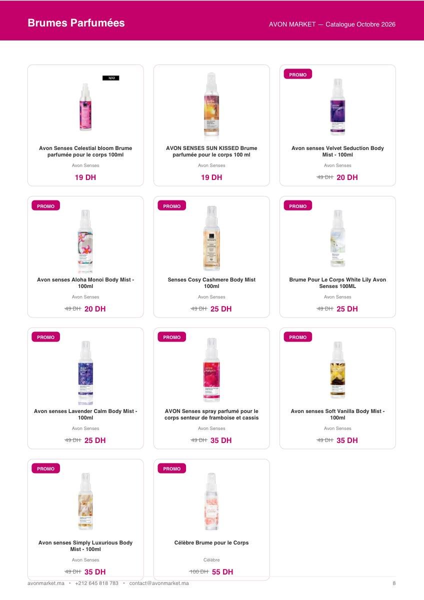 Catalogue 8 Catalogue AVON MARKET — page 8