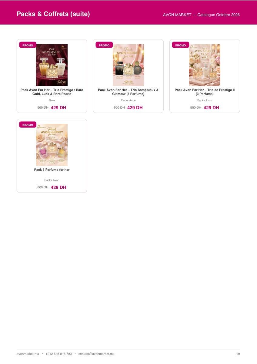 Catalogue 10 Catalogue AVON MARKET — page 10
