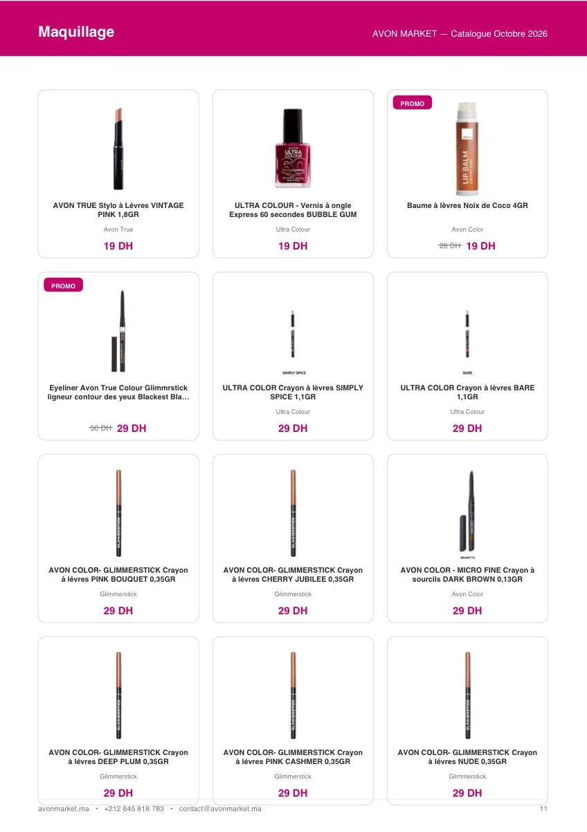 Catalogue 11 Catalogue AVON MARKET — page 11
