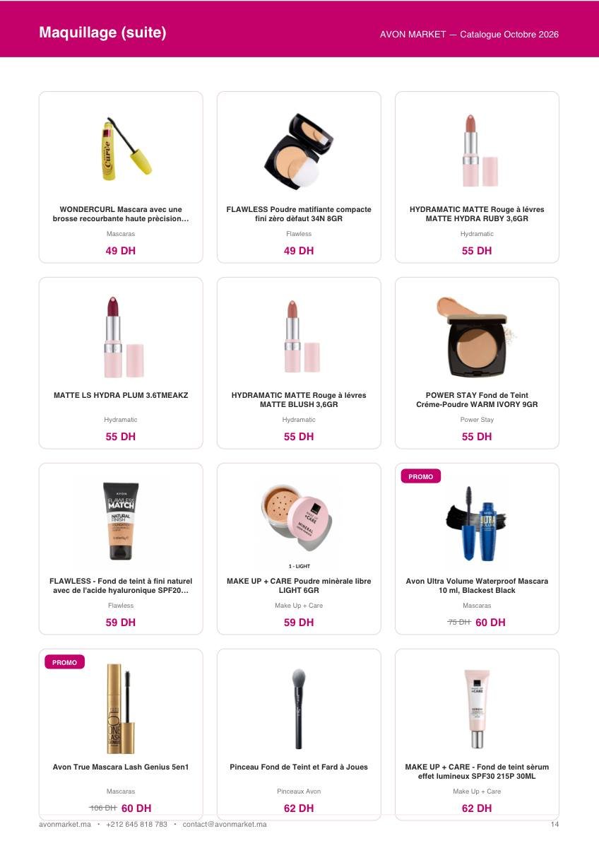 Catalogue 14 Catalogue AVON MARKET — page 14