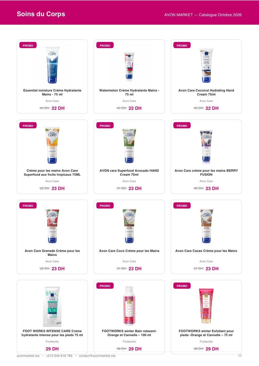 Catalogue 17 Catalogue AVON MARKET — page 17