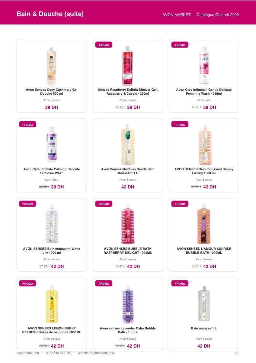Catalogue 21 Catalogue AVON MARKET — page 21